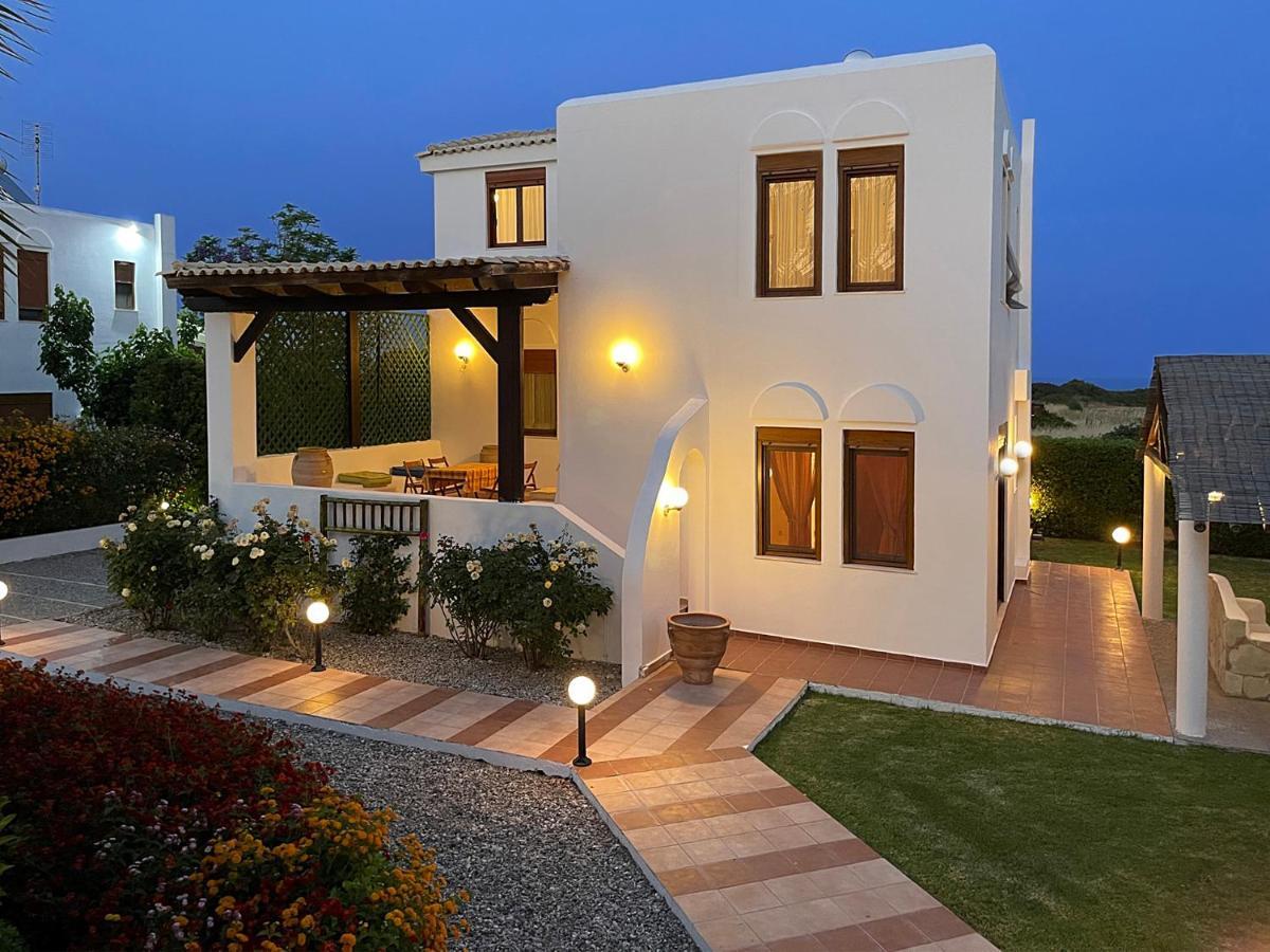 Tramonto Blue Villa Gennadi Bagian luar foto