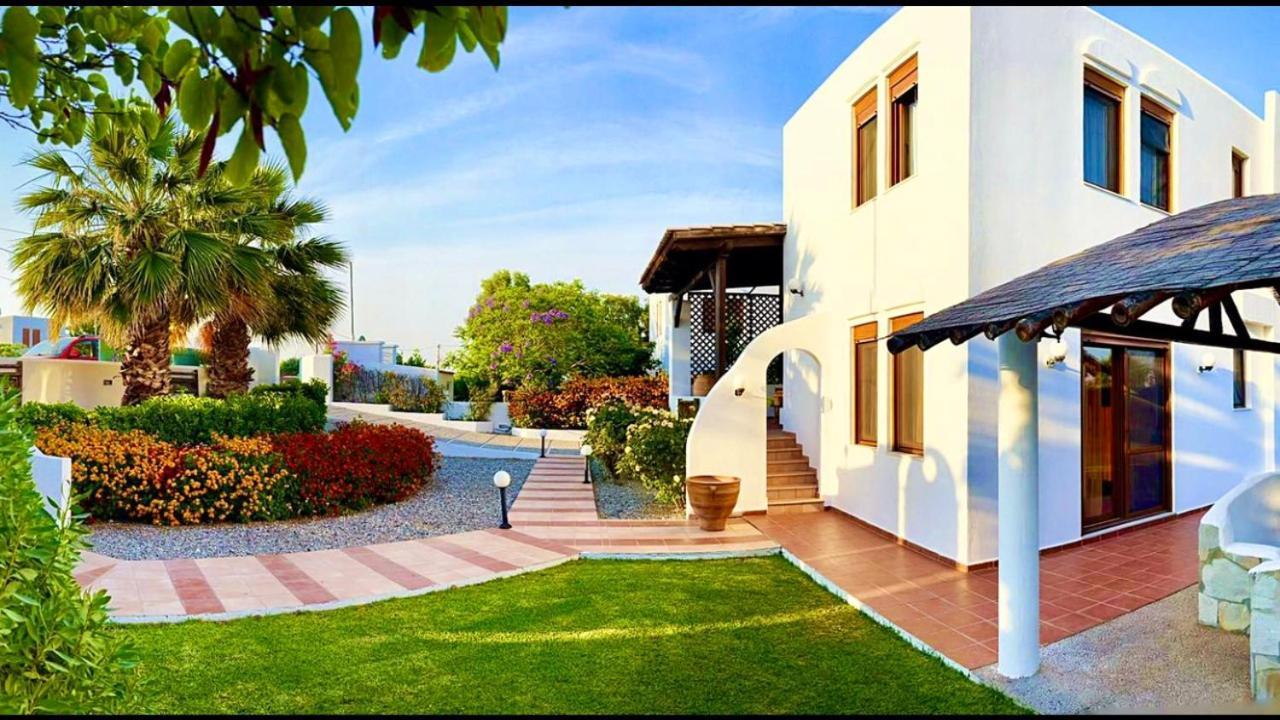 Tramonto Blue Villa Gennadi Bagian luar foto